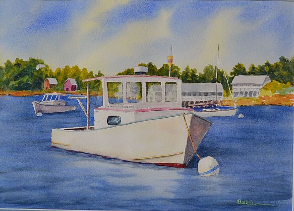Boothbay Harbor Lobster Boats