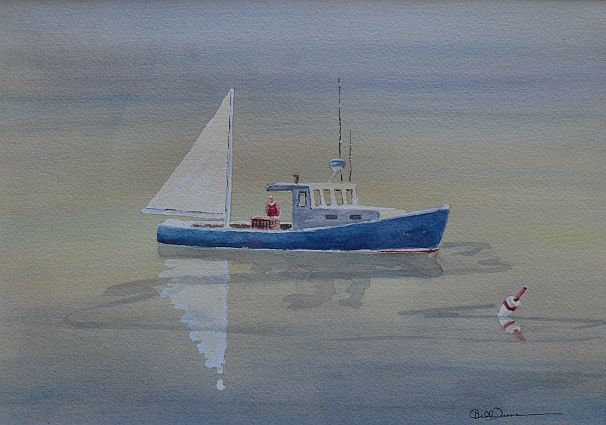 Early Morning on Linekin Bay