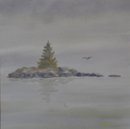 Gliding in with the Fog