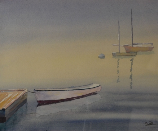 Skiff at Rest